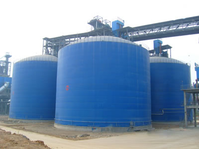 滦南水泥钢板库改造