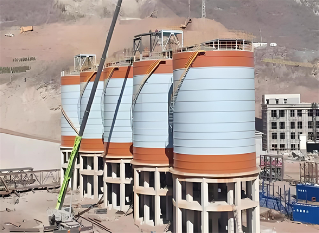 滦南高架钢板仓