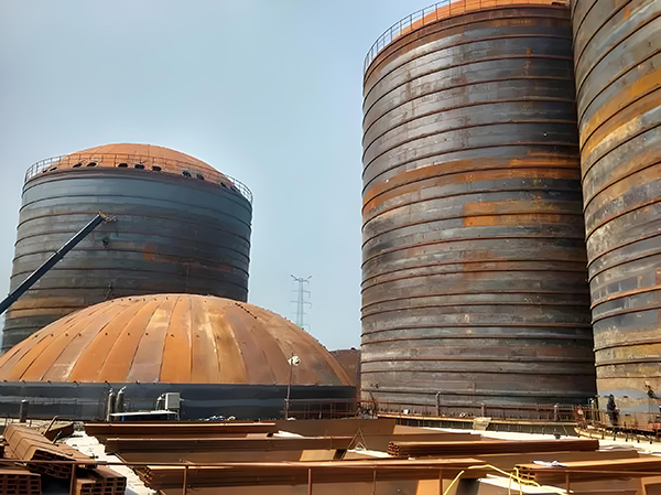 滦南焦粉钢板仓